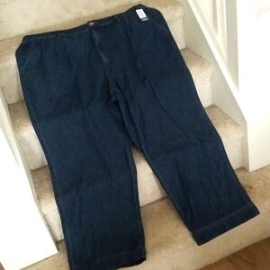 NWT Lane Bryant Mid-Rise Wide Leg Jeans 24
